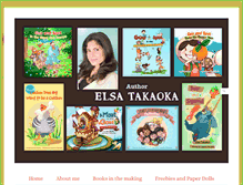 Tablet Screenshot of elsatakaoka.com